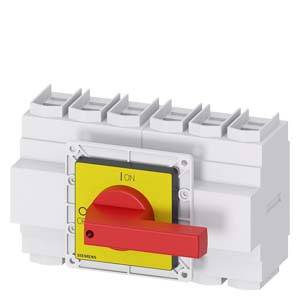 rozłącznik izolacyjny czerwony, żółty 6 styków 185 mm² 250 A 690 V/AC Siemens 3LD24053VK13 - obrazek 1