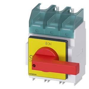 rozłącznik izolacyjny czerwony, żółty 3 styki 185 mm² 250 A 690 V/AC Siemens 3LD24300TK13 - obrazek 1
