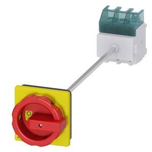 rozłącznik izolacyjny czerwony, żółty 3 styki 35 mm² 63 A 690 V/AC Siemens 3LD25150TK53 - obrazek 1