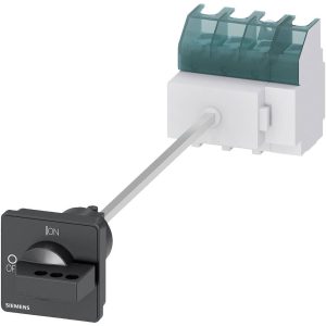 rozłącznik izolacyjny czarny 4 styki 35 mm² 63 A 690 V/AC Siemens 3LD25171TL11 rozłącznik izolacyjny czarny 4 styki 35 mm² 63 A 690 V/AC Siemens 3LD25171TL11