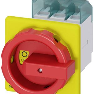 rozłącznik izolacyjny czerwony, żółty 3 styki 35 mm² 63 A 690 V/AC Siemens 3LD25550TK53 rozłącznik izolacyjny czerwony, żółty 3 styki 35 mm² 63 A 690 V/AC Siemens 3LD25550TK53