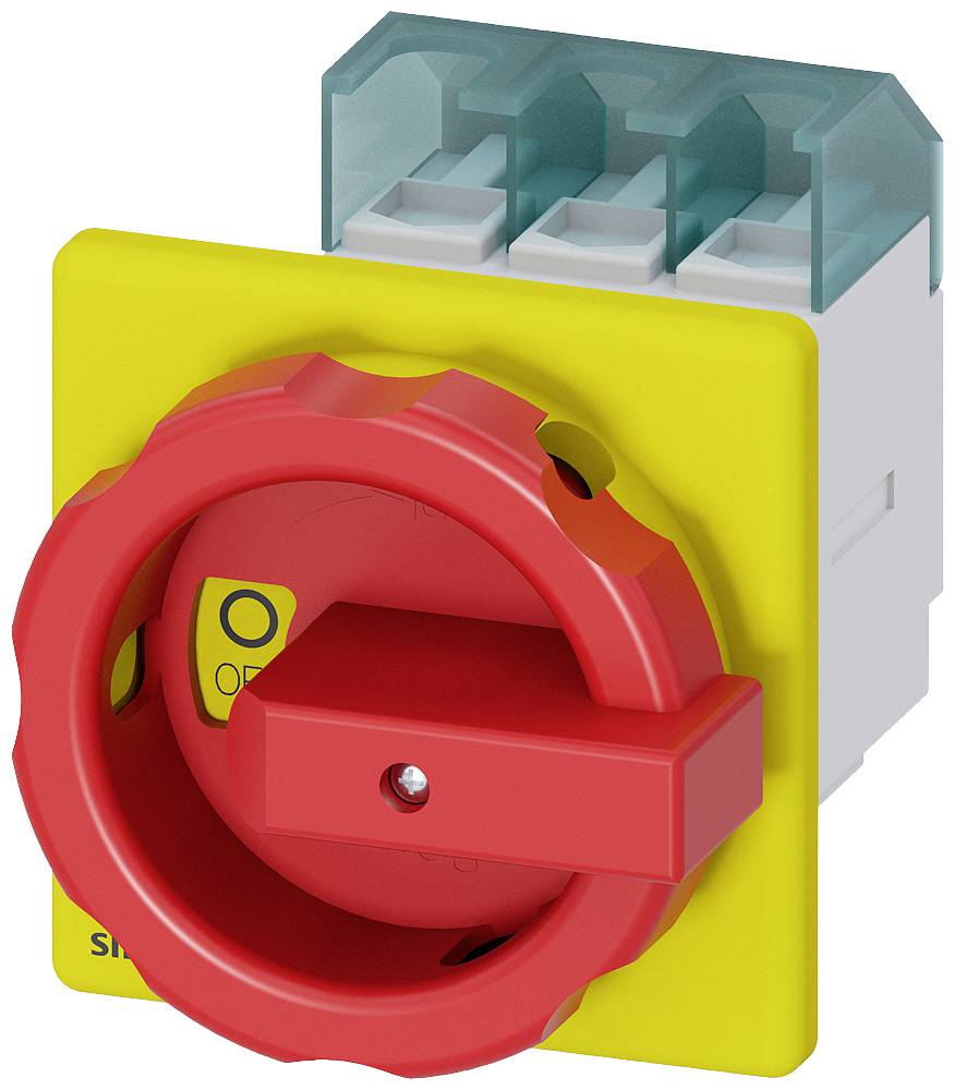 rozłącznik izolacyjny czerwony, żółty 3 styki 35 mm² 63 A 690 V/AC Siemens 3LD25550TK53 - obrazek 1