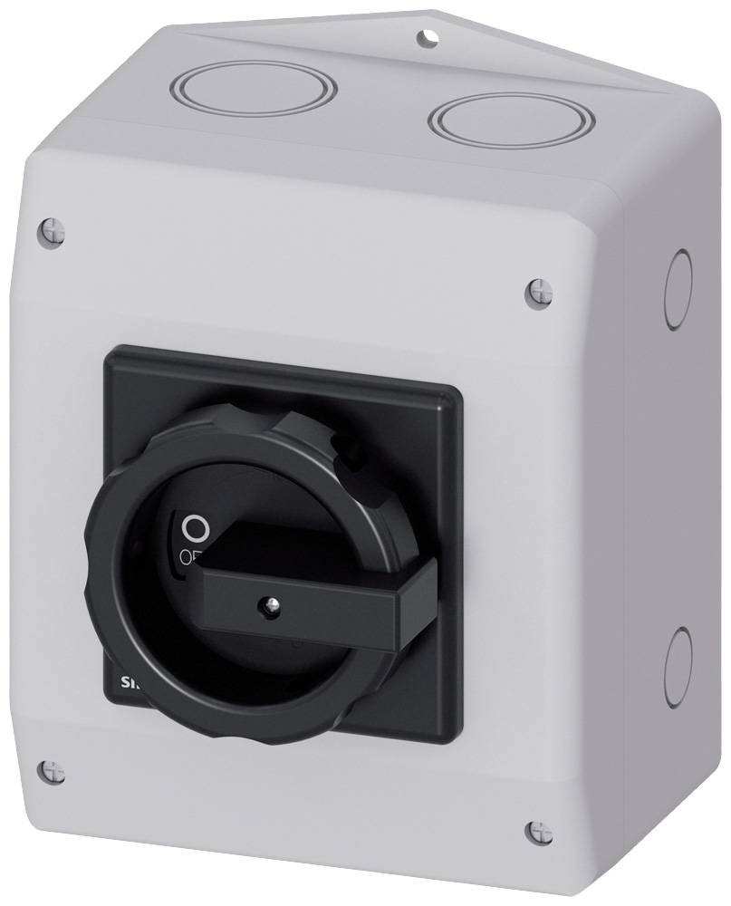 rozłącznik izolacyjny czarny 3 styki 35 mm² 63 A 690 V/AC Siemens 3LD25650TB51 - obrazek 1