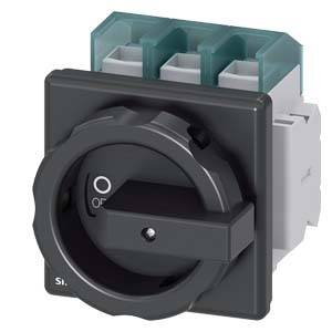 rozłącznik izolacyjny czarny 3 styki 50 mm² 100 A 1 NO, 1 NC 690 V/AC Siemens 3LD27041TP51 - obrazek 1