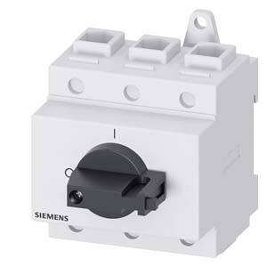rozłącznik izolacyjny czarny 3 styki 50 mm² 100 A 690 V/AC Siemens 3LD27300TK11 - obrazek 1
