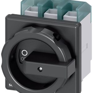 rozłącznik izolacyjny czarny 3 styki 50 mm² 125 A 690 V/AC Siemens 3LD28040TK51 rozłącznik izolacyjny czarny 3 styki 50 mm² 125 A 690 V/AC Siemens 3LD28040TK51