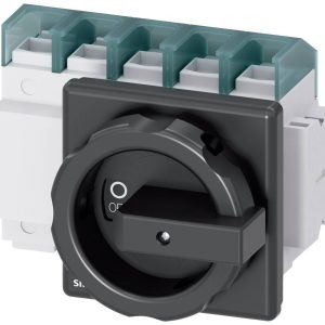 rozłącznik izolacyjny czarny 3 styki 50 mm² 125 A 1 NO, 1 NC 690 V/AC Siemens 3LD28041TD51 rozłącznik izolacyjny czarny 3 styki 50 mm² 125 A 1 NO, 1 NC 690 V/AC Siemens 3LD28041TD51