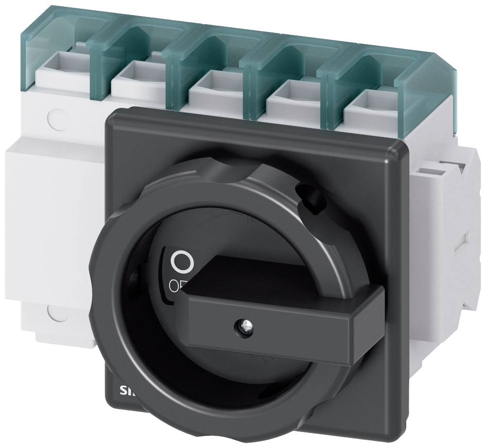 rozłącznik izolacyjny czarny 3 styki 50 mm² 125 A 1 NO, 1 NC 690 V/AC Siemens 3LD28041TD51 - obrazek 1