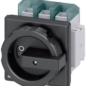 rozłącznik izolacyjny czarny 3 styki 50 mm² 125 A 1 NO, 1 NC 690 V/AC Siemens 3LD28041TP51 rozłącznik izolacyjny czarny 3 styki 50 mm² 125 A 1 NO, 1 NC 690 V/AC Siemens 3LD28041TP51