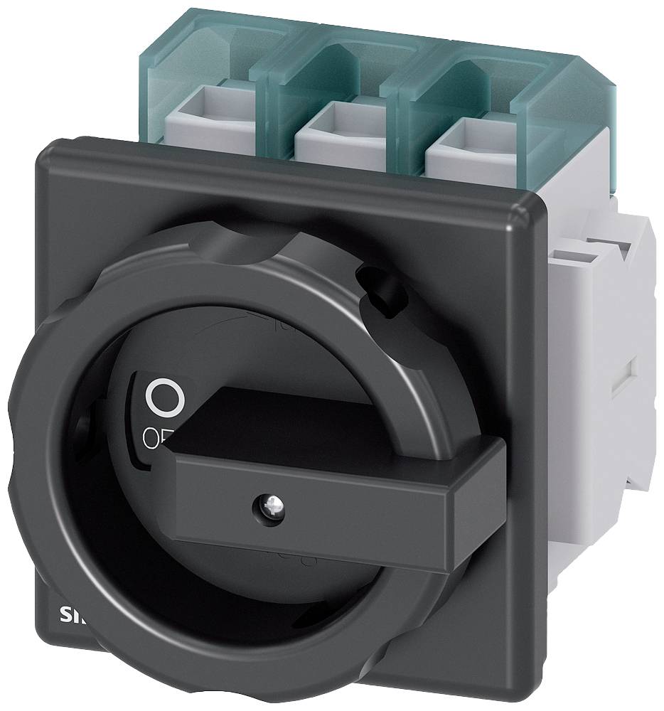 rozłącznik izolacyjny czarny 3 styki 50 mm² 125 A 1 NO, 1 NC 690 V/AC Siemens 3LD28041TP51 - obrazek 1