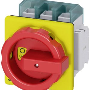 rozłącznik izolacyjny czerwony, żółty 3 styki 50 mm² 125 A 1 NO, 1 NC 690 V/AC Siemens 3LD28041TP53 rozłącznik izolacyjny czerwony, żółty 3 styki 50 mm² 125 A 1 NO, 1 NC 690 V/AC Siemens 3LD28041TP53