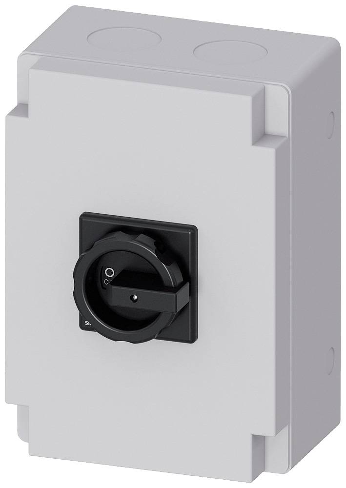 rozłącznik izolacyjny czarny 3 styki 50 mm² 125 A 690 V/AC Siemens 3LD28660TB51 - obrazek 1