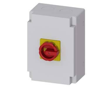 rozłącznik izolacyjny czerwony, żółty 3 styki 50 mm² 125 A 1 NO, 1 NC 690 V/AC Siemens 3LD28661GP53 - obrazek 1