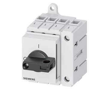 rozłącznik izolacyjny czarny 4 styki 16 mm² 16 A 690 V/AC Siemens 3LD30300TL11 - obrazek 1