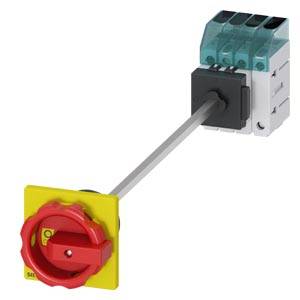 rozłącznik izolacyjny czerwony, żółty 4 styki 16 mm² 16 A 690 V/AC Siemens 3LD30480TL53 - obrazek 1