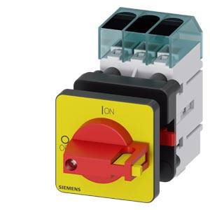 rozłącznik izolacyjny czerwony, żółty 3 styki 16 mm² 16 A 690 V/AC Siemens 3LD30500TK13 - obrazek 1