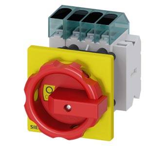 rozłącznik izolacyjny czerwony, żółty 4 styki 16 mm² 16 A 1 NO, 1 NC 690 V/AC Siemens 3LD30541TL53 - obrazek 1