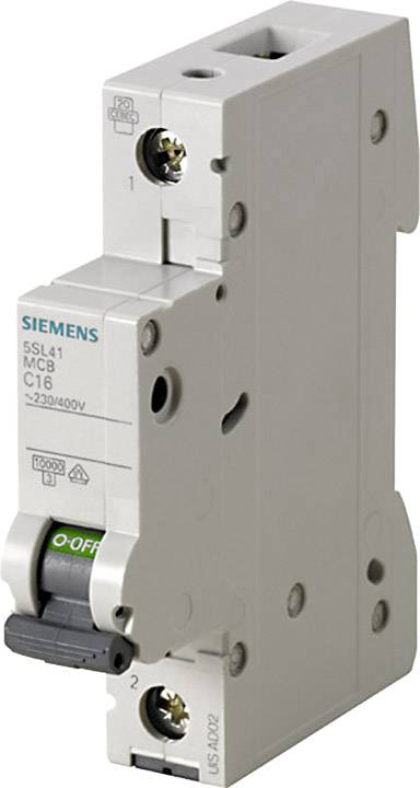 Wyłącznik automatyczny Siemens 5SL4163-7 5SL41637, 1 styk, 230 V, 400 V, 63 A - obrazek 1