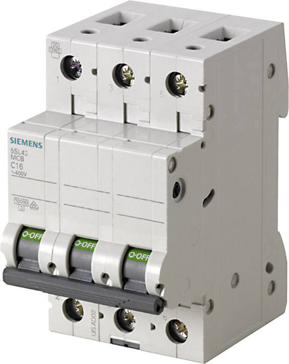 Wyłącznik automatyczny Siemens 5SL4304-6 5SL43046, 3 styki, 400 V, 4 A - obrazek 1