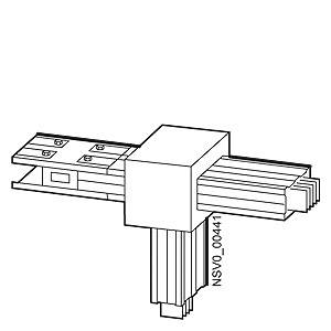 Siemens BVP:261807 BD2A-1000-TH Zmiana kierunku aluminium szary błyszczący 699 mm² 1000 A 690 V/AC 1 szt. - obrazek 1