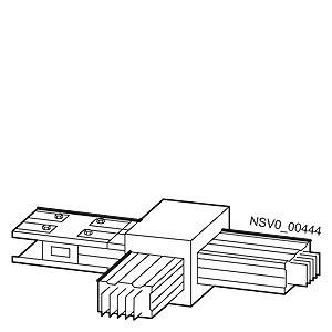 Siemens BVP:261808 BD2A-1000-TL Zmiana kierunku aluminium szary błyszczący 699 mm² 1000 A 690 V/AC 1 szt. - obrazek 1