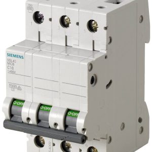 Siemens 5SL43106 5SL4310-6 Wyłącznik automatyczny 3 styki 10 A 400 V Siemens 5SL43106 5SL4310-6 Wyłącznik automatyczny 3 styki 10 A 400 V