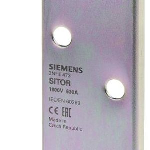 Siemens 3NH5473 Uchwyt bezpiecznika 630 A 1800 V 3 szt. Siemens 3NH5473 Uchwyt bezpiecznika 630 A 1800 V 3 szt.
