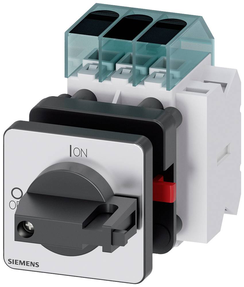 rozłącznik izolacyjny czarny 3 styki 16 mm² 25 A 1 NO, 1 NC 690 V/AC Siemens 3LD31501TK11 - obrazek 1
