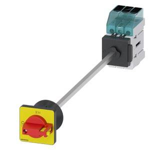 rozłącznik izolacyjny czerwony, żółty 3 styki 16 mm² 40 A 690 V/AC Siemens 3LD33400TK13 - obrazek 1