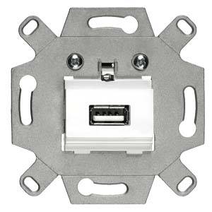 Siemens Osprzęt elektroinstalacyjny Gniazdo USB Delta biały 5TG20220 1 szt. - obrazek 1