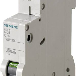 Wyłącznik automatyczny Siemens 5SL6140-7 5SL61407, 1 styk, 230 V, 400 V, 40 A Wyłącznik automatyczny Siemens 5SL6140-7 5SL61407, 1 styk, 230 V, 400 V, 40 A
