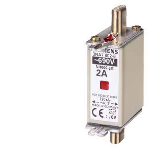 Siemens 3NA78046 Bezpiecznik użytkowy Rozmiar bezpiecznika = 0 4 A 690 V 3 szt. - obrazek 1