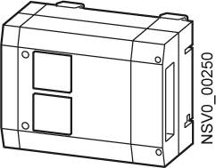 Siemens BVP:034268 BD01-AK1X/2SD16 3S14 Kaseta odpływowa szary błyszczący 16 A 230 V/AC 1 szt. - obrazek 1