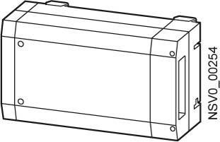 Siemens BVP:034274 BD01-AK2X/S27 Kaseta odpływowa szary błyszczący 10 mm² 25 A 400 V/AC 1 szt. - obrazek 1