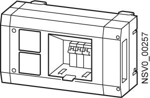 Siemens BVP:034276 BD01-AK2M1/2SD16 3FIA161 Kaseta odpływowa szary błyszczący 16 A 230 V/AC 1 szt. - obrazek 1