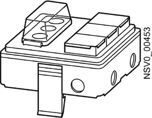 Siemens BVP:047284 BD2-AK1/3SD16 3S14 Kaseta odpływowa szary błyszczący 3 styki 16 A 230 V/AC 1 szt. - obrazek 1