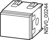 Siemens BVP:087483 BD01, AK01X/ZS Kaseta odpływowa szary błyszczący 10 mm² 16 A 400 V/AC 1 szt. - obrazek 1