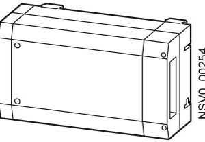 Siemens BVP:233568 BD01-AK2HX/S33 Kaseta odpływowa szary błyszczący 25 mm² 63 A 400 V/AC 1 szt.