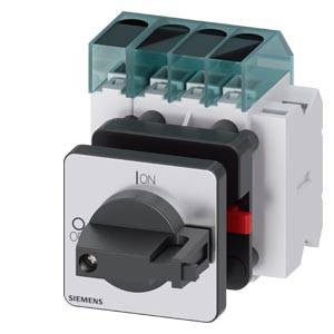 rozłącznik izolacyjny czarny 4 styki 16 mm² 32 A 1 NO, 1 NC 690 V/AC Siemens 3LD32501TL11 - obrazek 1