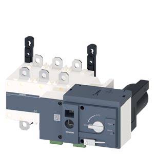 Blokada stycznika czarny 3 styki 250 A 4 zestyki przełączne, 3 NO 415 V/AC Siemens 3KC43380CA210AA3 - obrazek 1