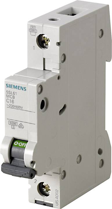 Siemens 5SL61067 5SL6106-7 Wyłącznik automatyczny 1 styk 6 A 230 V, 400 V - obrazek 1