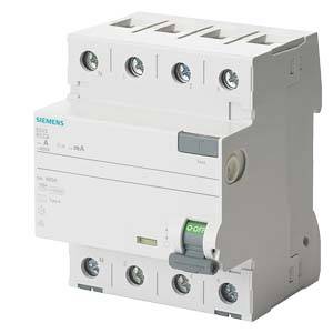 Siemens 5SV36468KL Wyłącznik różnicowoprądowy A 63 A 0.3 A 400 V - obrazek 1