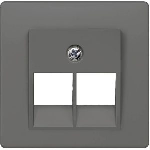 Płyta przykrywająca;Zaślepka Gniazdo UAE/IAE/ISDN Siemens 5TG1231 karbonowy Płyta przykrywająca;Zaślepka Gniazdo UAE/IAE/ISDN Siemens 5TG1231 karbonowy