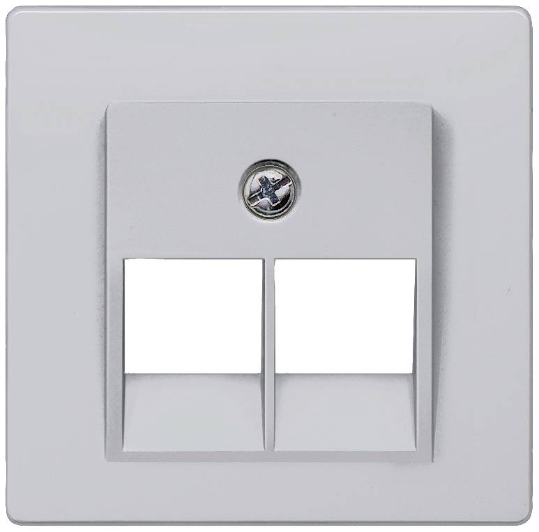 Płyta przykrywająca;Zaślepka Gniazdo UAE/IAE/ISDN Siemens 5TG1261 aluminiowy - obrazek 1