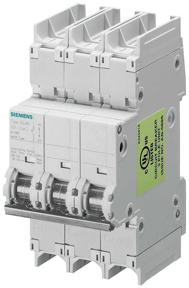 Siemens 5SJ43038HG41 5SJ4303-8HG41 Wyłącznik automatyczny 3 A 400 V - obrazek 1