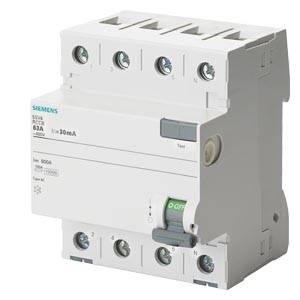 Siemens 5SV46460 Wyłącznik różnicowoprądowy AC 63 A 0.3 A 400 V - obrazek 1