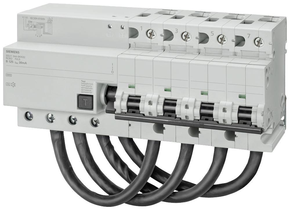 Przełącznik Siemens 5SU13447KK82 125 A 0.03 A 400 V - obrazek 1