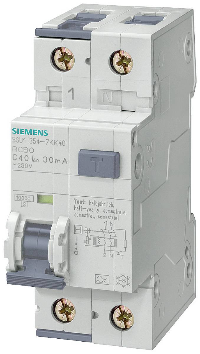 Przełącznik Siemens 5SU13543KK20 20 A 0.03 A 230 V - obrazek 1