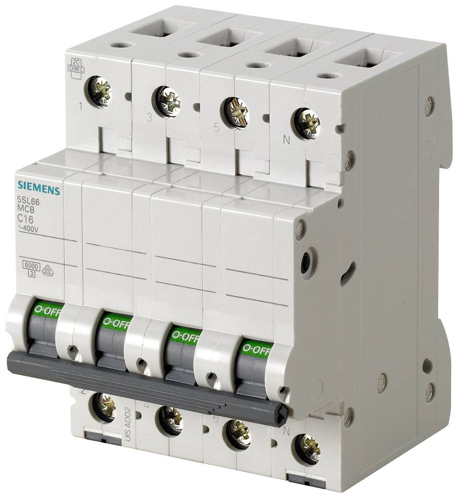 Siemens 5SL66327 5SL6632-7 Wyłącznik automatyczny 32 A 400 V - obrazek 1