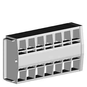 Siemens 8GS40043 ALPHA-ZS, 7-biegunowy blok zacisków sterujących, co najmniej 2 wyjścia na biegun Zacisk 1 szt. - obrazek 1
